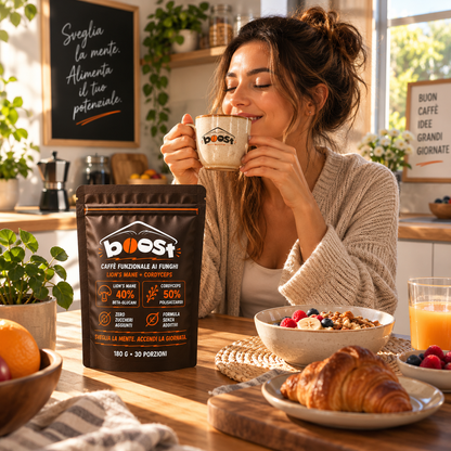 Boost — Caffè con Lion's Mane e Cordyceps